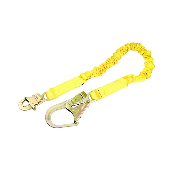 LANYARD SHOCKWAVE26FT SINGLE W/REBAR HOOK - Lanyards